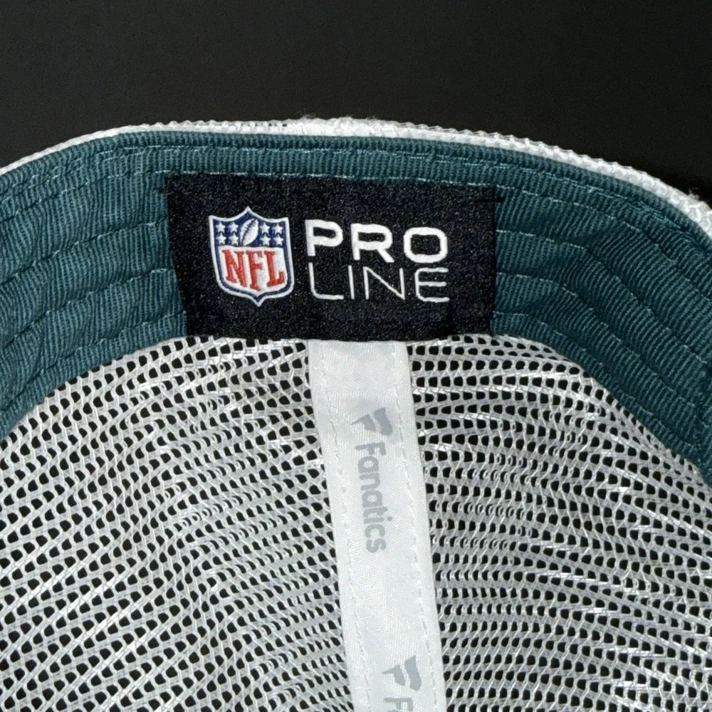 Fanatics Philadelphia Eagles Low Profile Trucker Hat SnapBack Hat Cap Size OSFM